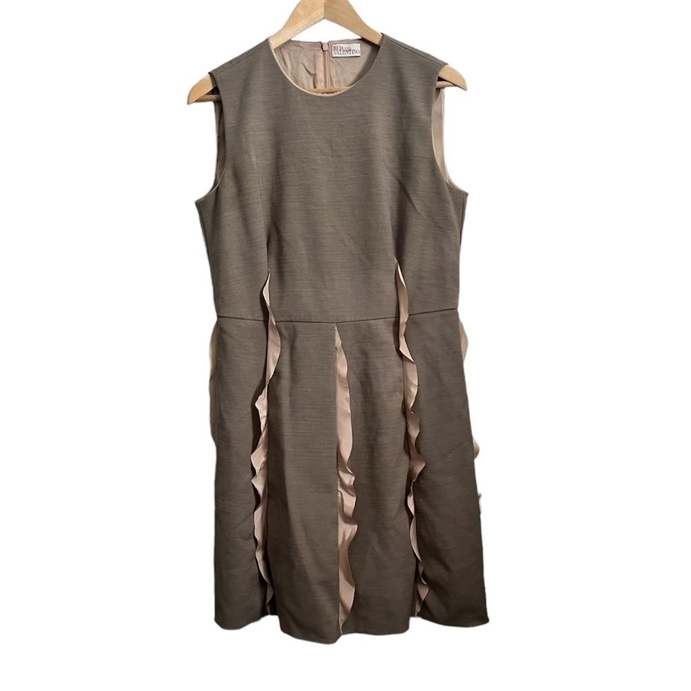 Red Valentino Ruffle skirt Dress